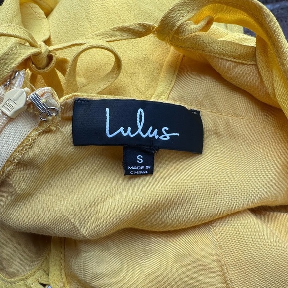 Lulu's Yellow Mini Dress - Picture 5 of 8
